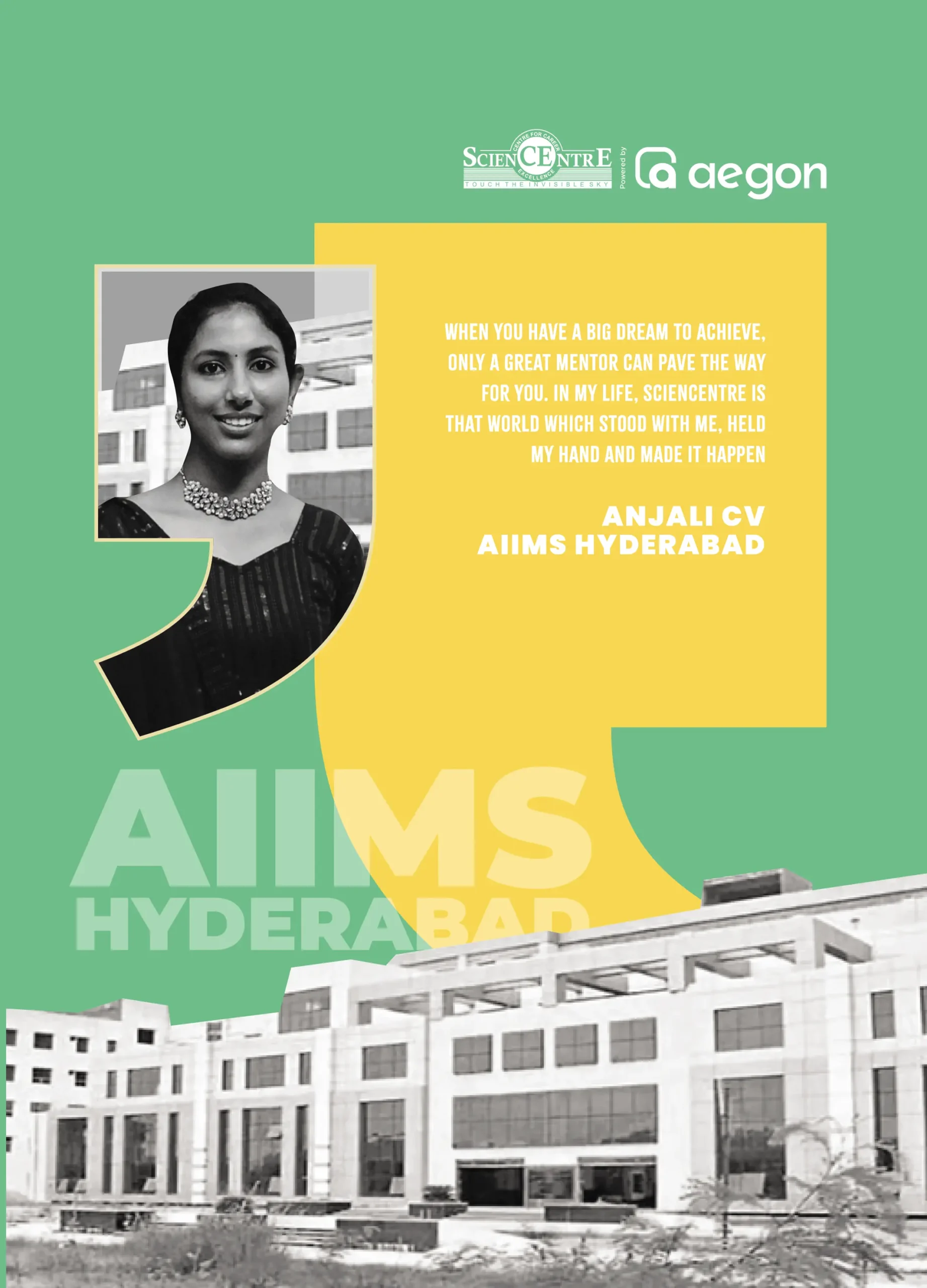 achievment of anjali from aegon